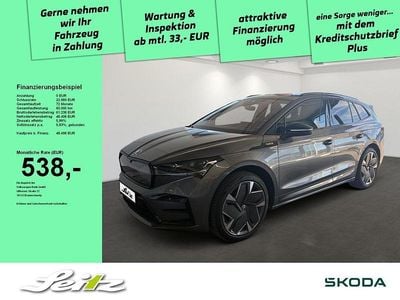 Gebraucht Skoda Enyaq iV Suite 250 kW (340 PS) 2025 Grau SUV