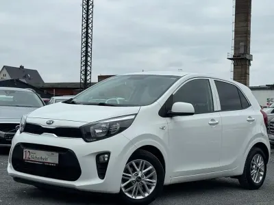 Gebraucht Kia Picanto DREAM-TEAM Edition 67 PS (49 kW) 2021 Weiß Kleinwagen