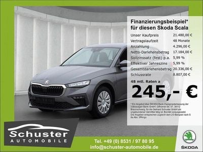 Grau Gebraucht 2025 Skoda Scala Essence Kleinwagen | 21.480 € (Superpreis)