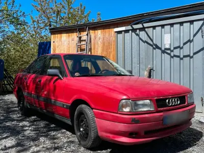 Brugt Audi 80 69 HK (50 kW) 1991 Rød Sedan