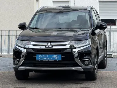 Gebraucht Mitsubishi Outlander Top 150 PS (110 kW) 2016 Schwarz SUV
