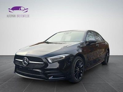 Second-hand Mercedes A250 AMG line 160 CP (117 kW) 2020 Negru Berlinǎ