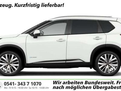 Neu Nissan X-Trail Tekna+ 213 PS (156 kW) 2025 Pearl white perleffekt SUV