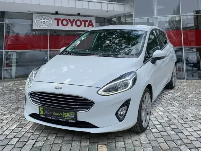 Gebraucht Ford Fiesta Titanium 101 PS (74 kW) 2019 Frostweiß Kleinwagen