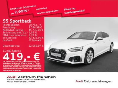 Gebraucht Audi S5 341 PS (250 kW) 2024 Arkonaweiß Limousine
