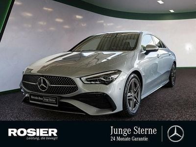 Gebraucht Mercedes CLA200 AMG 150 PS (110 kW) 2024 Silber / hightechsilber (metallic) Coupé