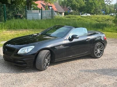 Usata Mercedes SLK200 184 CV (135 kW) 2014 Nero Cabrio