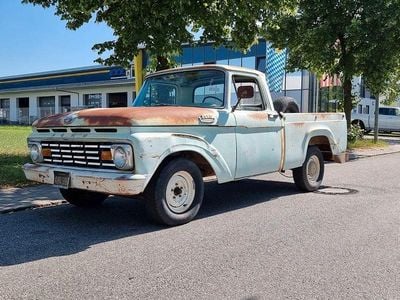 Brugt Ford F100 160 HK (117 kW) 1963 Blå Pickup / Ladvogn