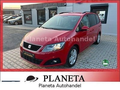 Gebraucht Seat Alhambra Style 140 PS (102 kW) 2014 "salsa" rot Van / Kleinbus