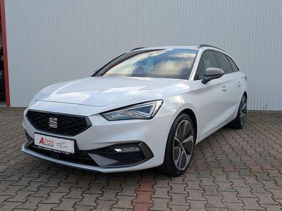 Gebraucht Seat Leon FR 150 PS (110 kW) 2021 "nevada" weiss Kombi