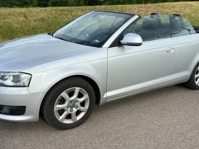 Gebraucht Audi A3 Cabriolet Attraction 140 PS (102 kW) 2009 Eissilber metallic Cabrio