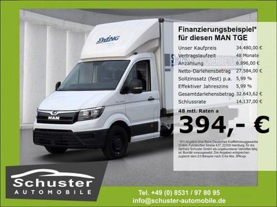 Usata MAN TGE 140 CV (102 kW) 2023 Bianco Furgone