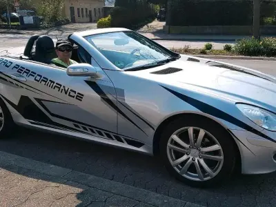 Gebraucht Mercedes SLK200 163 PS (119 kW) 2006 Silber Cabrio