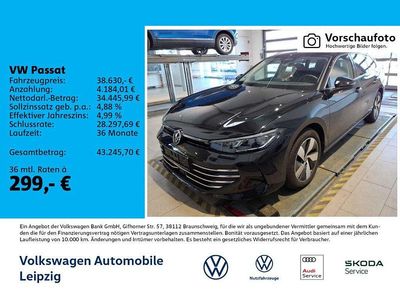 Gebraucht VW Passat Business 150 PS (110 kW) 2025 Schwarz Kombi