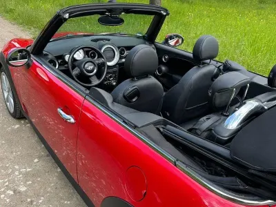 Gebraucht Mini Cooper S Cabriolet 184 PS (135 kW) 2012 Rot Cabrio