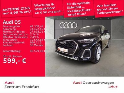 Gebraucht Audi Q5 S-Line 367 PS (269 kW) 2022 Mythosschwarz metallic SUV