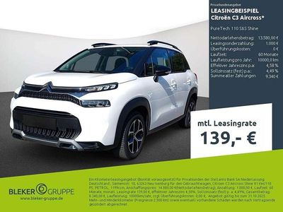 Weiß Gebraucht 2023 Citroën C3 Aircross Shine SUV | 13.670 € (Fairer Preis)