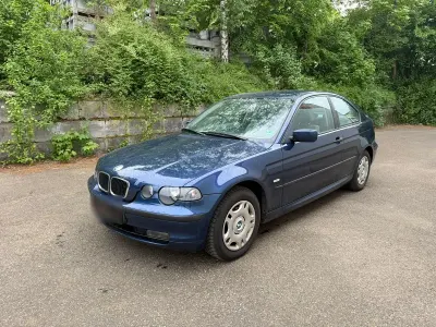 Brugt BMW 316 Compact 136 HK (100 kW) 2004 Blå Hatchback