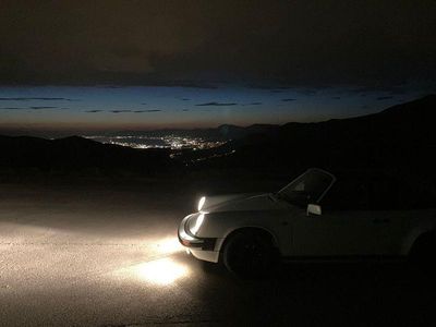 Brugt Porsche 911 231 HK (169 kW) 1985 Hvid Cabriolet