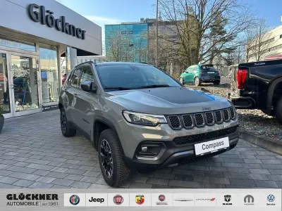 Occasion Jeep Compass Trailhawk 239 ch (175 kW) 2021 Gris SUV