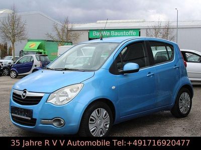 Gebraucht Opel Agila Edition 94 PS (69 kW) 2012 Blau Kleinwagen