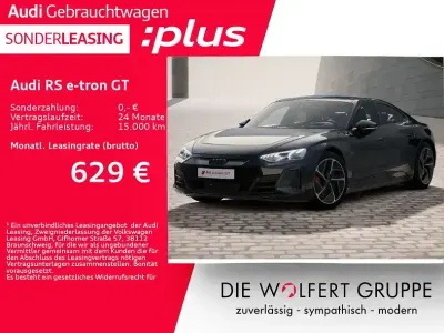 Gebraucht Audi RS e-tron GT Ambiente 439 kW (598 PS) 2022 Mythosschwarz metallic Limousine