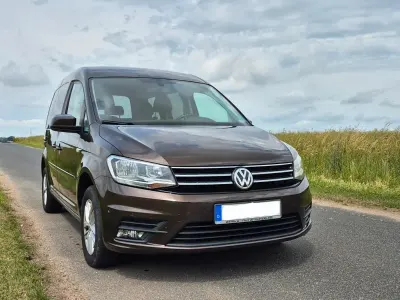 Gebraucht VW Caddy Comfortline 102 PS (75 kW) 2016 Braun Van / Kleinbus