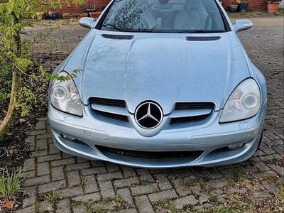 Second-hand Mercedes SLK350 272 CP (200 kW) 2004 Gri Cabrio