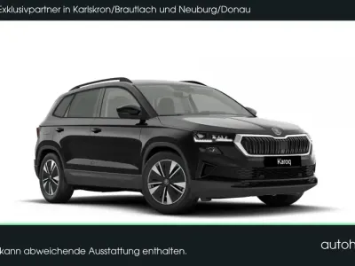 Neu Skoda Karoq 150 PS (110 kW) 2026 Blackmagic perleffekt (schwarz) SUV