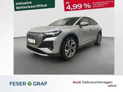 Florettsilber metallic Gebraucht 2022 Audi Q4 Sportback e-tron Ambiente SUV | 28.480 € (Fairer Preis)