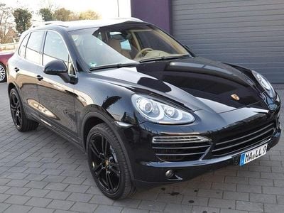 Gebraucht Porsche Cayenne Turbo 245 PS (180 kW) 2012 Tiefschwarz SUV