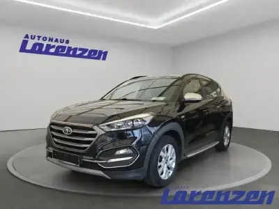 Gebraucht Hyundai Tucson Trend 252 PS (185 kW) 2017 Ecotronic grey / mic (grau) SUV