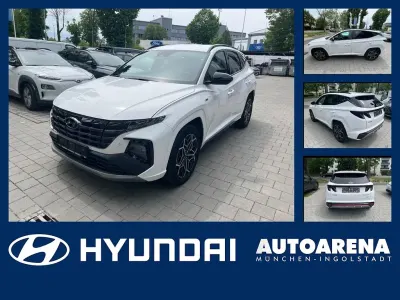 Gebraucht Hyundai Tucson N Line 230 PS (169 kW) 2024 Atlas white / sol SUV