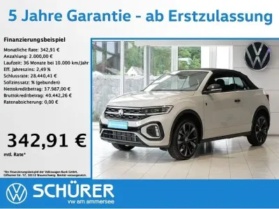 Gebraucht VW T-Roc Cabriolet Karmann 150 PS (110 kW) 2025 Grau Cabrio