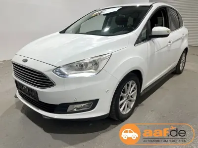 Gebraucht Ford C-MAX Titanium 150 PS (110 kW) 2018 Frozen white Van / Kleinbus