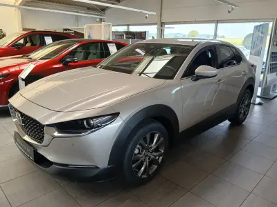 Neu Mazda CX-30 Exclusive 186 PS (136 kW) 2025 Silber SUV