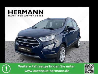 Blau Gebraucht 2022 Ford Ecosport Titanium SUV | 17.682 € (Fairer Preis)