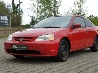 Gebraucht Honda Civic LS 120 PS (88 kW) 2001 Rot Coupé