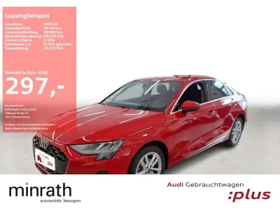 Gebraucht Audi A3 Advanced 110 PS (80 kW) 2025 Rot Limousine