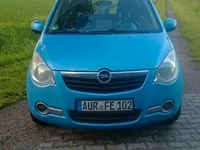 Gebraucht Opel Agila Edition 86 PS (63 kW) 2009 Blau Kleinwagen