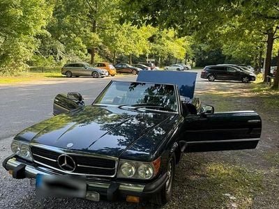 Gebraucht Mercedes SL380 218 PS (160 kW) 1982 Blau Cabrio