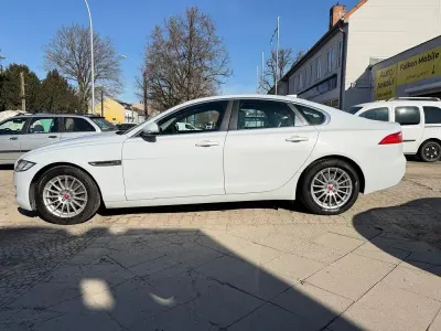 Używany Jaguar XF Pure 179 KM (131 kW) 2016 Biały Sedan/Limuzyna