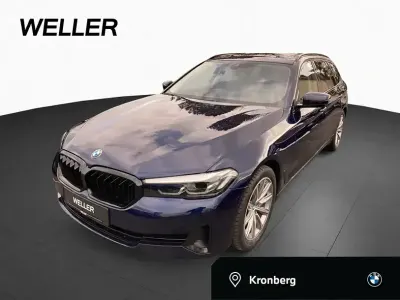 Usata BMW 530 Performance 286 CV (210 kW) 2022 Blu Station wagon