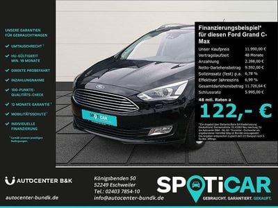 Usata Ford Grand C-Max Titanium 150 CV (110 kW) 2018 Nero Monovolume