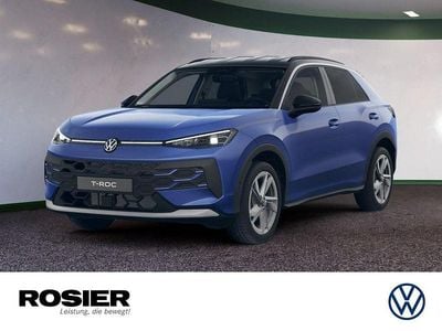 Blau Neu 2025 VW T-Roc Life SUV | 39.910 € (Fairer Preis)