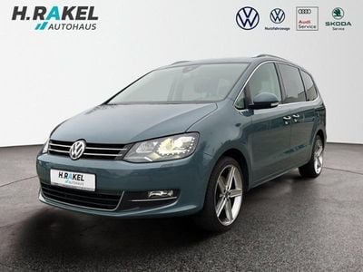 Gebraucht VW Sharan Highline 150 PS (110 kW) 2019 Blau Van / Kleinbus