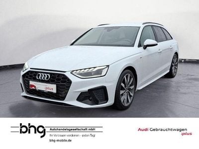 Weiß Gebraucht 2023 Audi A4 S-Line Kombi | 33.420 € (Fairer Preis)