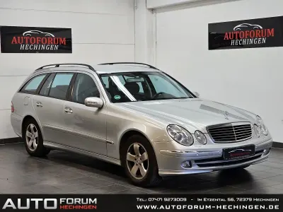 Brugt Mercedes E200 Avantgarde 163 HK (119 kW) 2005 Sølv Stationcar