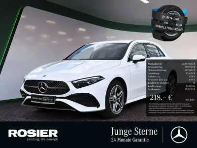 Gebraucht Mercedes A250 Advanced Plus 218 PS (160 kW) 2025 Weiss / polarweiß Limousine
