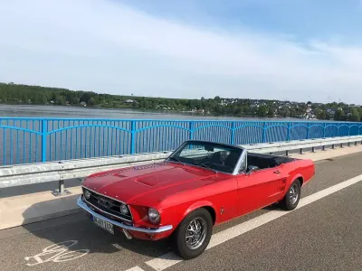 Gebraucht Ford V8 200 PS (147 kW) 1967 Rot Cabrio